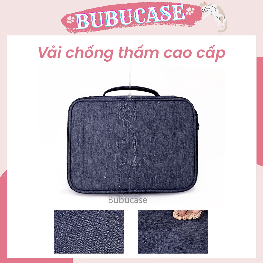 Túi Đựng Điện Thoại, Phụ Kiện Công Nghệ Cao Cấp 2 Ngăn Chống Thấm - Thiết Kế Nhiều Ngăn Chứa Thông Minh, Tiện Dụng [FT5]