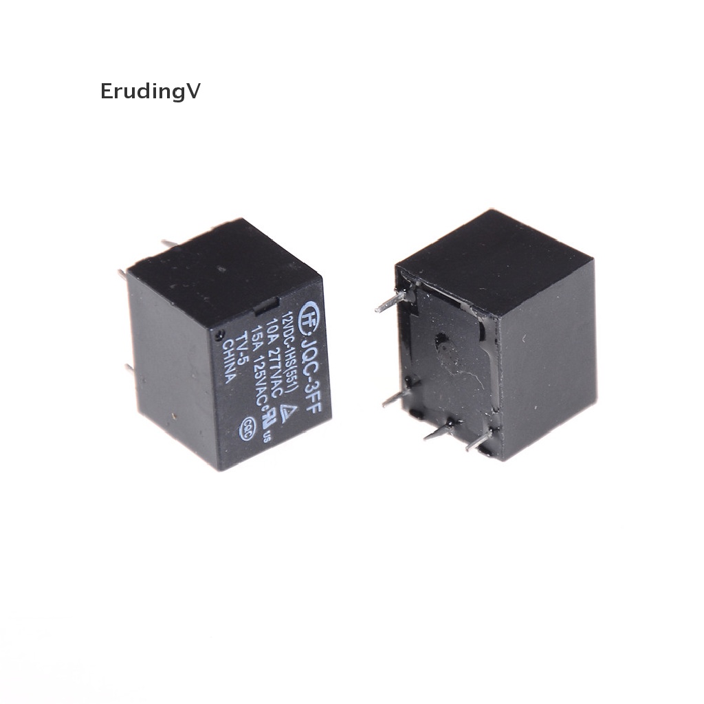 Set 5 Rơ Le 12VDC SRD-S-112DM 15A 125VAC 4Pins Chuyên Dụng 0 0 0 0 0