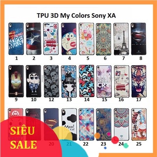 Ốp lưng hình sần in 3D chính hãng My Colors cho Sony XA Ultra, C6.