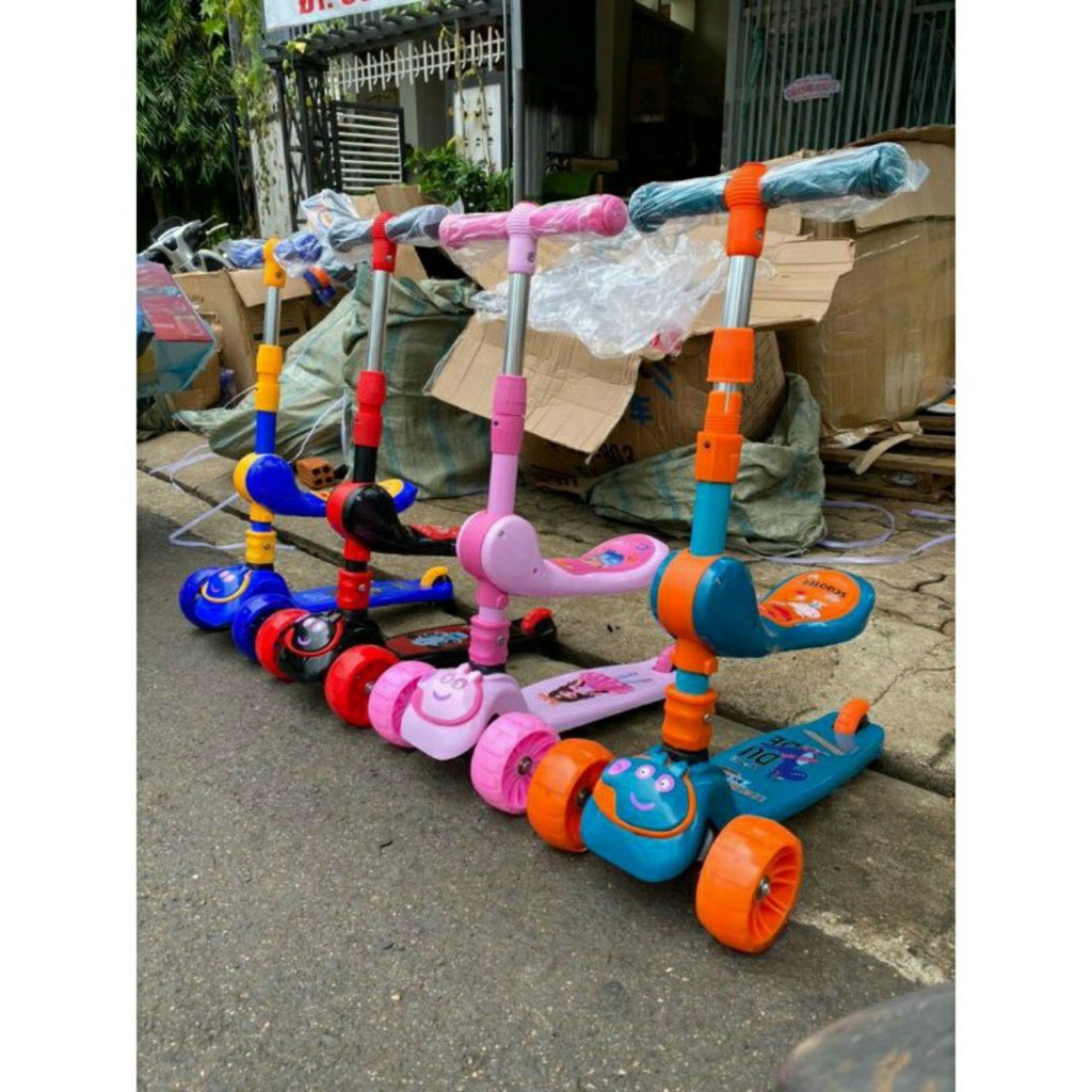 Xe trượt Scooter 3 trong 1 cao cấp có nhạc(LC)