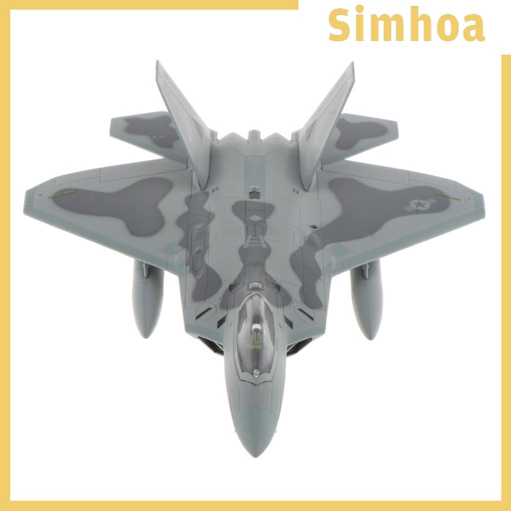 Mô Hình Máy Bay Chiến Đấu 1 / 100 Usa F-22 Chân Thật