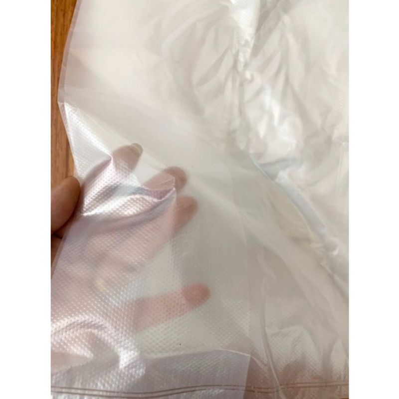 1kg Túi pe trắng zin hai quai