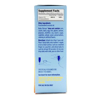 VITAMIN D3 Ddrops chính hãng Mỹ