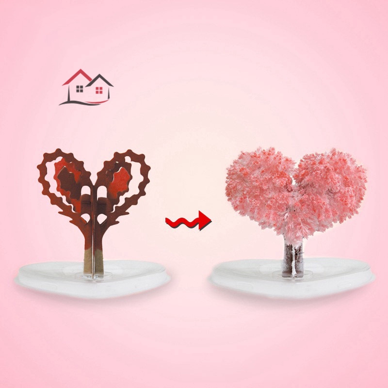 HYP Magic Growing Tree Paper Sakura Crystal Trees Desktop Cherry Blossom Toys  @VN | BigBuy360 - bigbuy360.vn