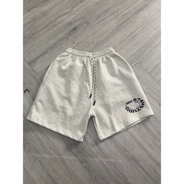 Quần short logo tròn SS22 67ahstudio