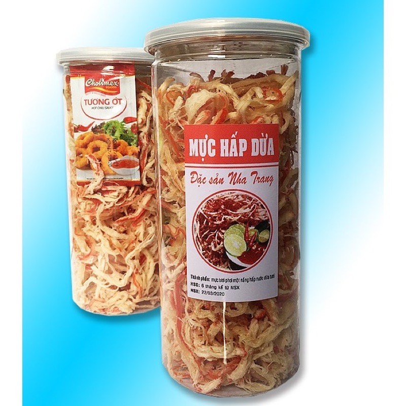 MỰC XÉ SỢI HẤP NƯỚC DỪA HỘP 250gram | BigBuy360 - bigbuy360.vn