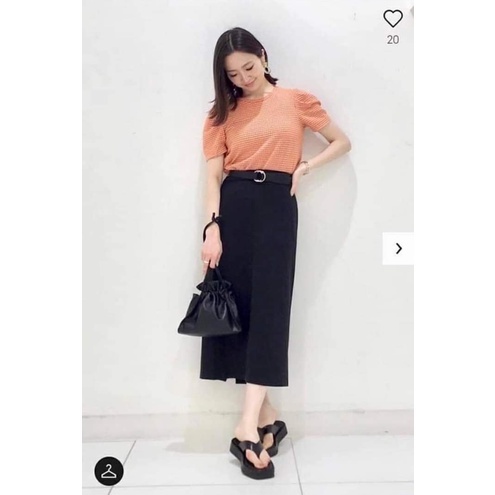 Áo thun tay phông trẻ trung Gu tag Nhật