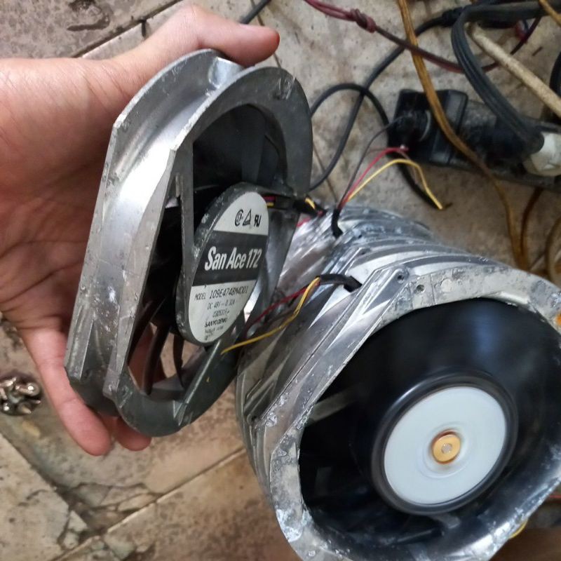 Quạt NMB-Mat 48v chạy tốt hàng rã máy. Kích cỡ 12cm