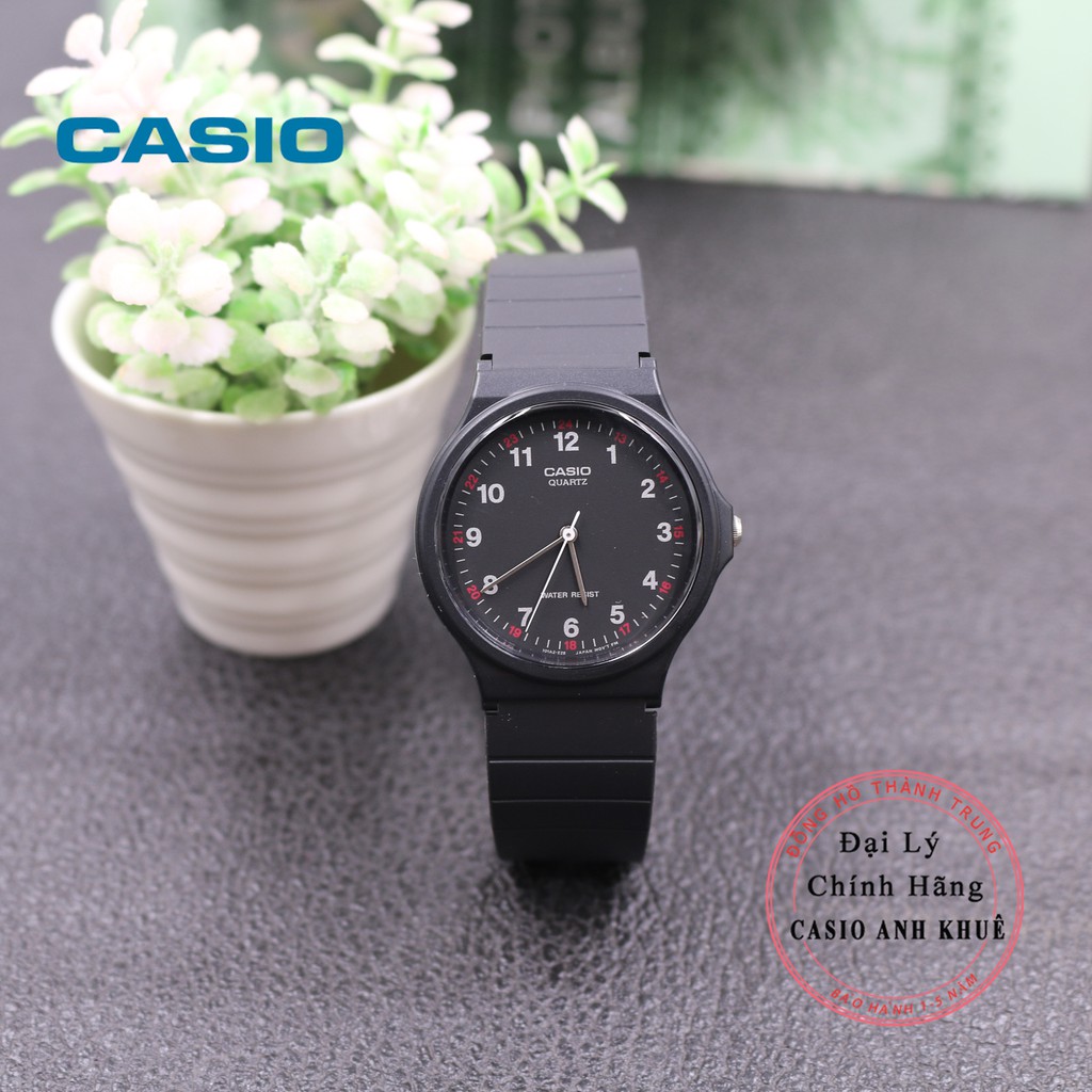 Đồng hồ Unisex Casio MQ-24-1BLDF dây nhựa
