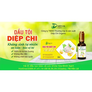 Tinh Dầu Tỏi Diệp Chi Gold