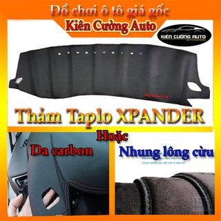 Thảm taplo xpander 2019-2020 da carbon hoặc nhung lông cừu