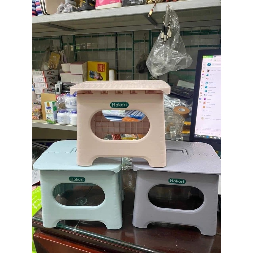 Ghế nhựa gấp gọn Hokori Việt Nhật