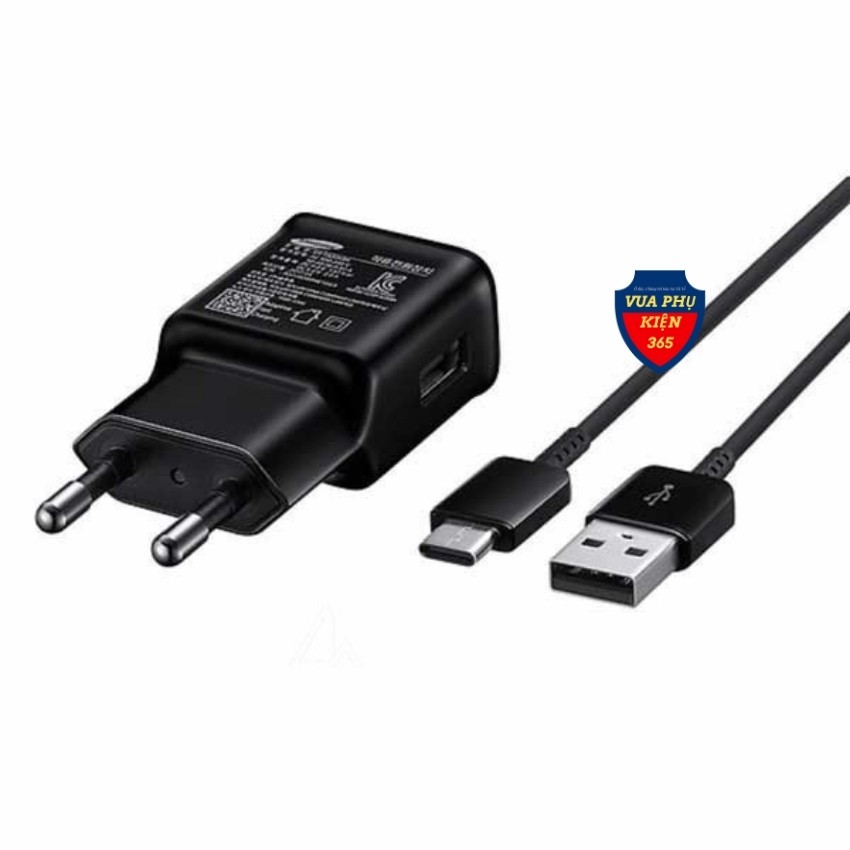 Bộ Sạc Nhanh 15W Samsung S8/S9/Note8/Note9/A50/A70/S10/M20 CHÍNH HÃNG Cổng USB Type C - Hàng ZIN BÓC MÁY, BH 6 Tháng