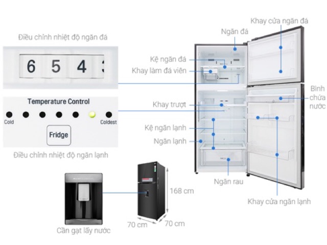 Tủ lạnh LG Inverter 393 lít GN-D422BL(CÓ MÀU BẠC) (Miễn phí giao tại HCM-ngoài tỉnh liên hệ shop)