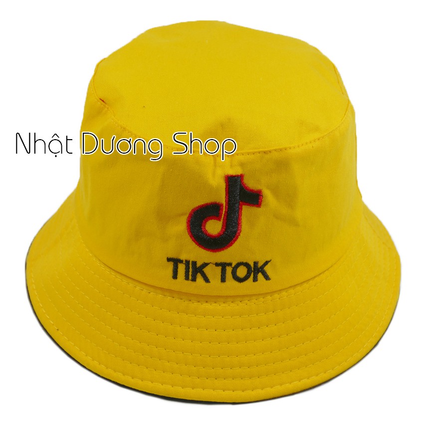 Nón bucket 2 mặt tuổi teen thêu hình nốt nhạt độc đáo thích hợp cho cả nam và nữ