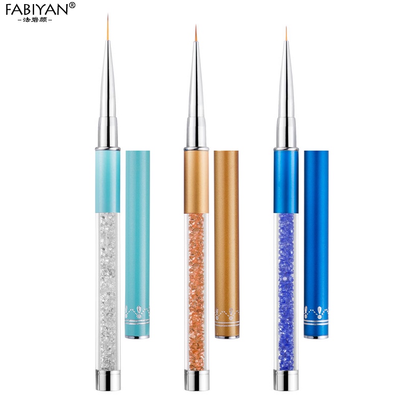 Cọ nét cán đá vẽ móng cao cấp chuyên nghiệp fabiyan