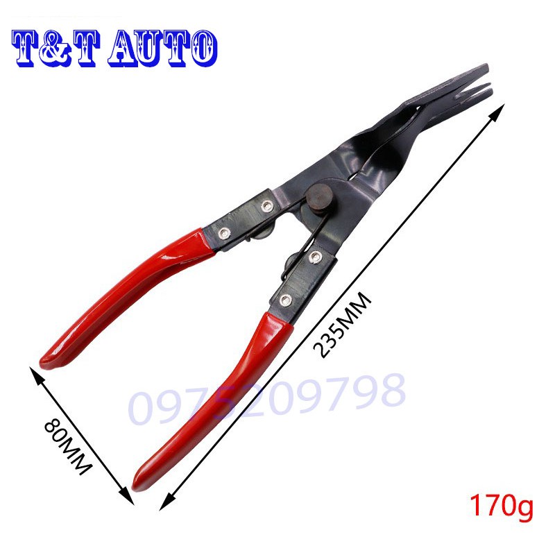 Kìm mở đèn pha, chóa đèn, cậy chốt nút ô tô ( hàng nhập khẩu chất lượng cao).