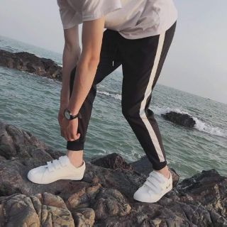 Quần pant 1 line ống bo