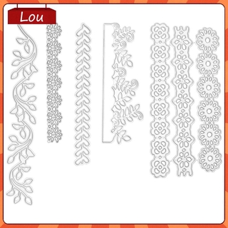 Khuôn Cắt Giấy Làm Từ Kim Loại Tạo Khung Viền Trang Trí Scrapbook