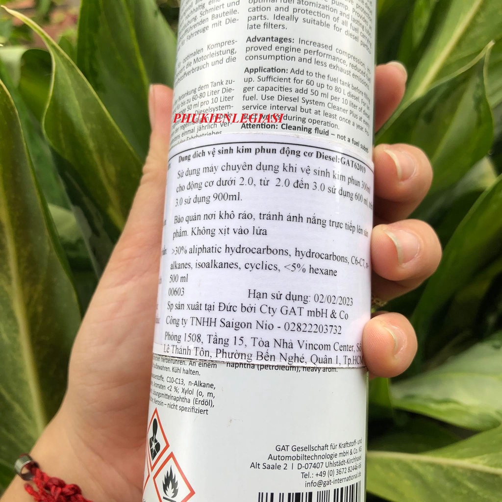 Phụ Gia Nhớt Ô TÔ GAT Hàng nhập khẩu Đức Mitsubishi Grandis