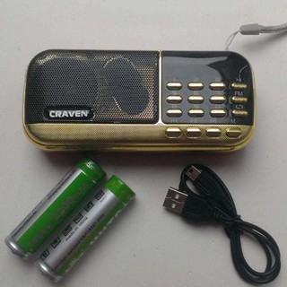 Loa thẻ nhớ USB Craven CR-865