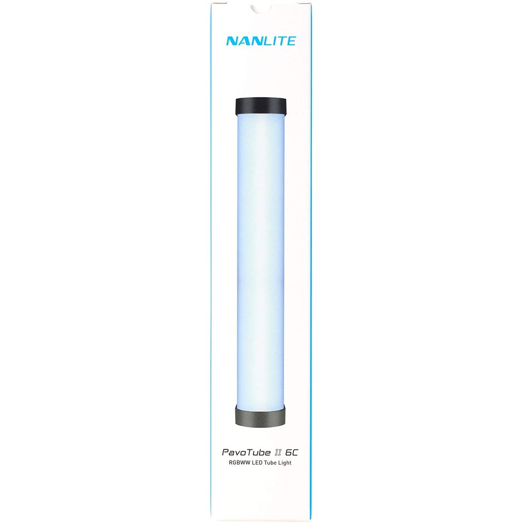 NANLITE PAVOTUBE II 6C - Đèn Led Ống Từ Tính Đổi Màu RGB Chuyên Nghiệp - Hàng Chính Hãng / Bảo Hành 12 Tháng