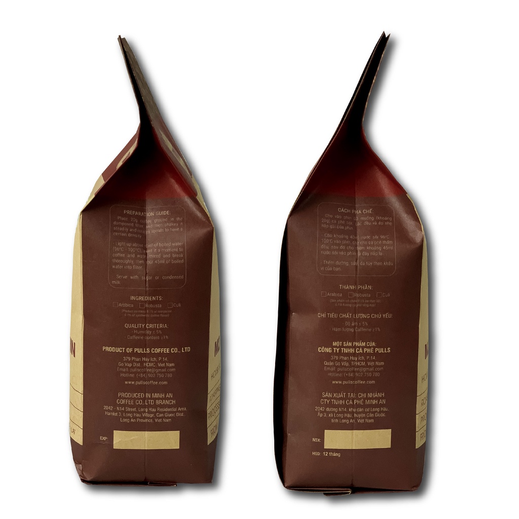 Cà phê pha phin nguyên chất Blend M3 rang mộc 100% từ Pulls Coffee, thơm quyến rũ vị đậm đà ngọt hậu - gói 250g/500g | BigBuy360 - bigbuy360.vn