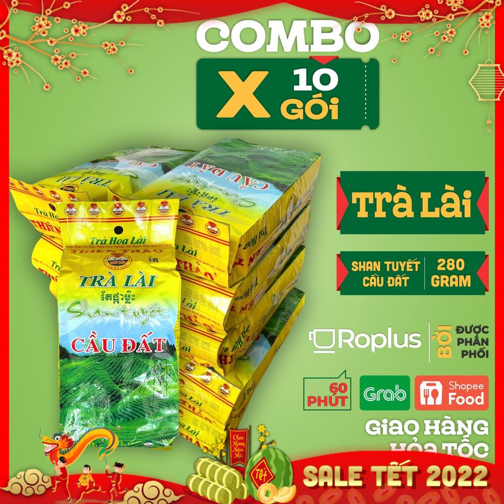 Combo 10 gói Trà Lài Shan Tuyết Cầu Đất Thiên Thảo giá tốt chuyên dùng cho quán cà phê, quán ăn