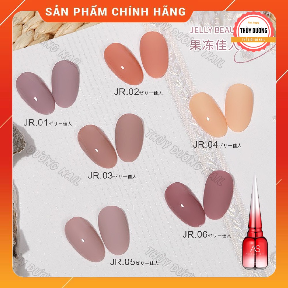 Sơn gel AS chính hãng chai đỏ mã JR 15ml