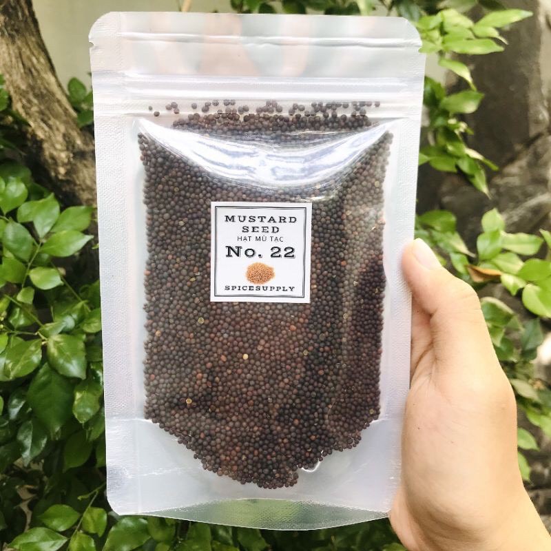 500g Black Mustard - Hạt Mù Tạc Đen