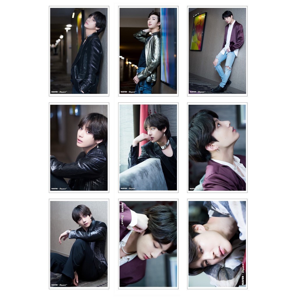 Lomo Card Ảnh BTS - BBMAs 2018 x Naver Dispatch (45 ảnh)