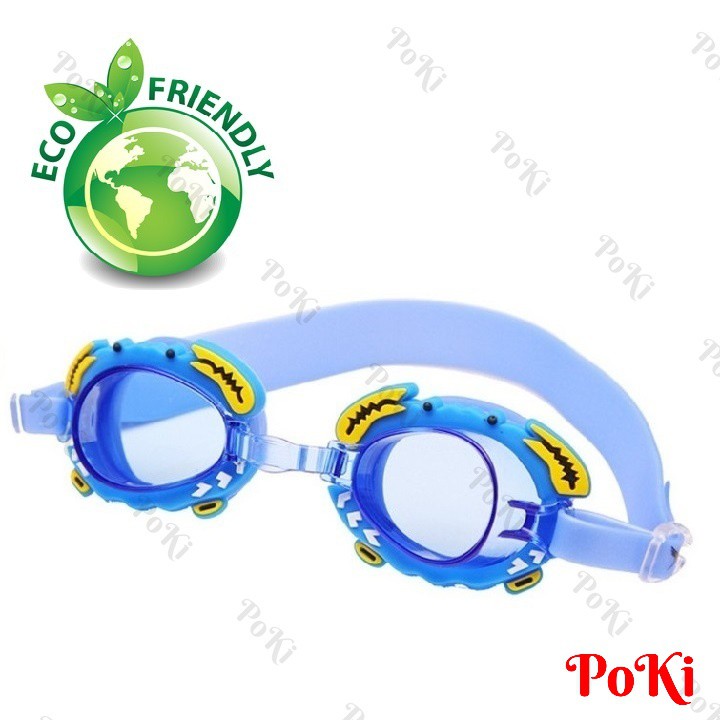 Kính bơi trẻ em CUA ngộ nghĩnh (Bé dưới 12 tuổi), chống tia UV thời trang cao cấp - POKI