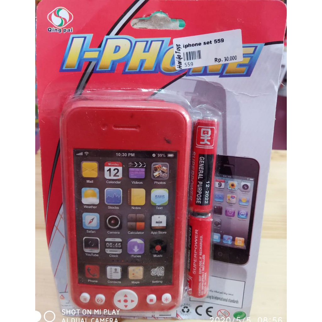 Iphone Set Đồ Chơi Điện Thoại Nhiều Kiểu Dáng Dễ Thương Cho Bé