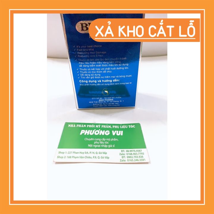 Bột tẩy 3 cô gái B,LEACH- bột tẩy tóc cá nhân tại nhà-BỘT TẨY MẠNH CÓ KÈM OXY-dễ sử dụng len màu tông 7-8