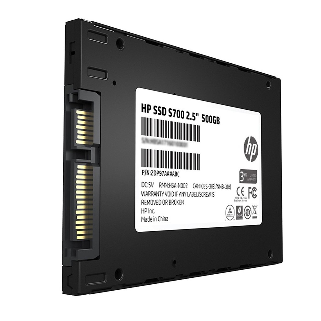 Ổ Cứng SSD HP S700 500GB - Hàng Chính Hãng