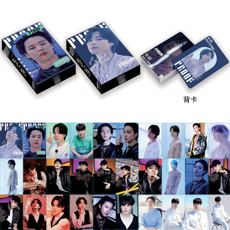 BTS Album PROOF JIMIN Photocard Lomo Card Double-sided Color Printing