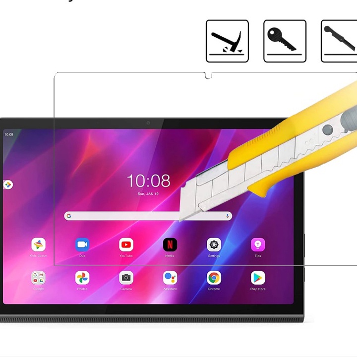Miếng dán cường lực lenovo yoga tab 11 yt-j706f trắng