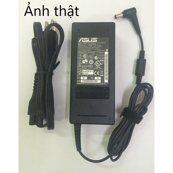 Sạc laptop Asus 19V - 3.42A - 4.7A - Tặng Kèm dây Nguồn - Mẫu chân phổ thông 5.5 x 2.5mm