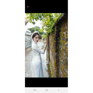 Áo dài gấm cao cấp mm