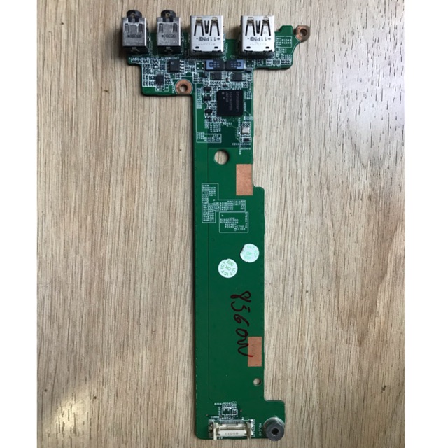 Board jack âm thanh và cổng usb laptop hp 8560W