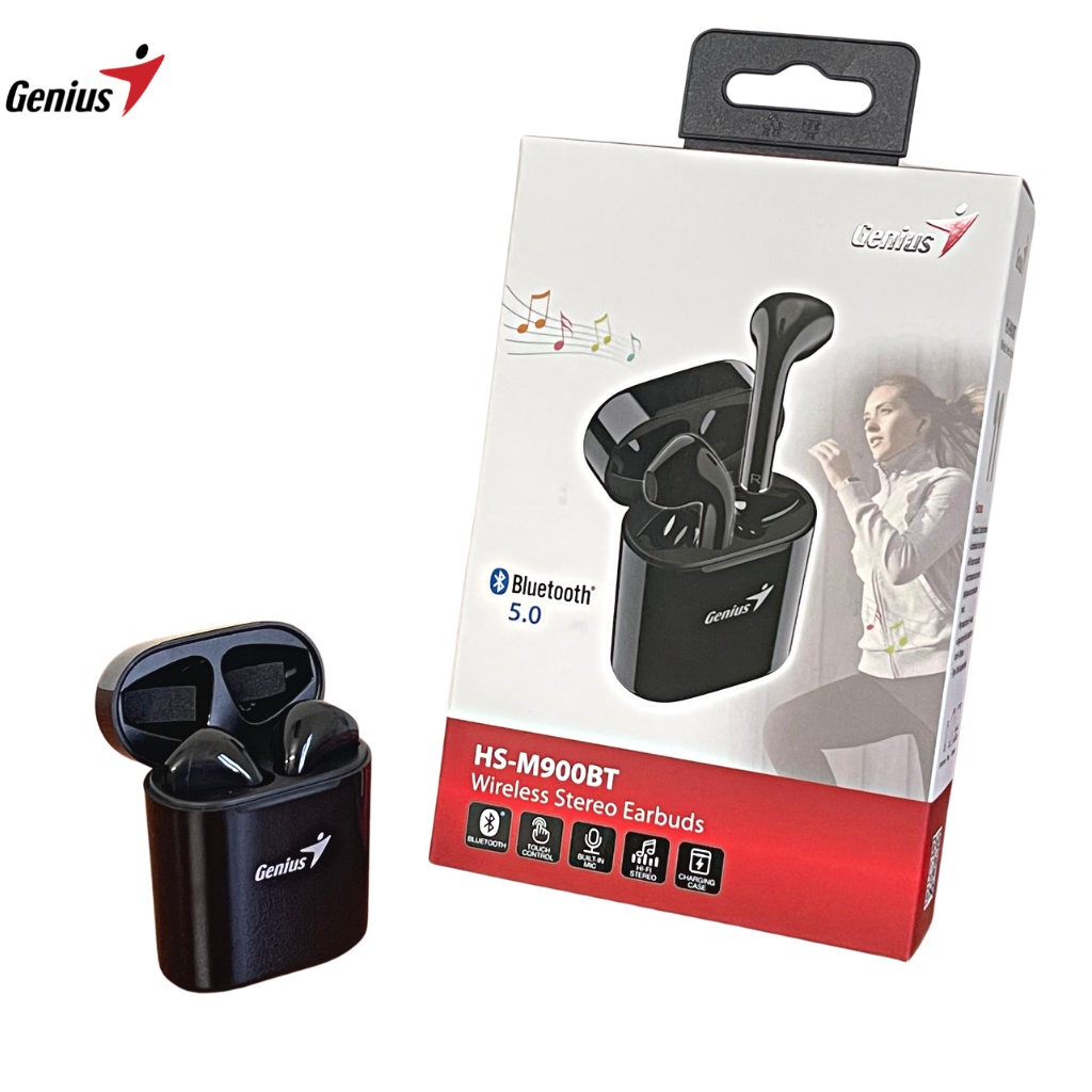 Tai nghe không dây Bluetooth 5.0 GENIUS HS-M900BT - Hàng chính hãng