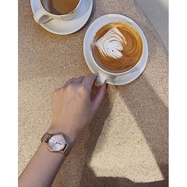 Đồng hồ wd nữ dây lụa full gold