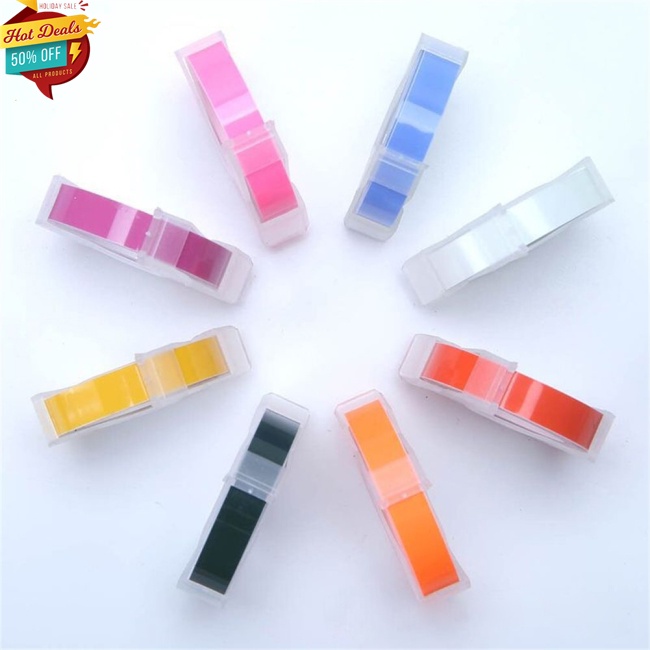 【✨Available✨】 Label Maker Tape 9mm 3D Embossing Manual Operation Suitable for DYMO1610 Motex1540 Stickers Printer