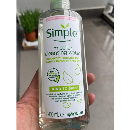 Nước Tẩy Trang Simple Micellar Cleansing Water 200ml | BigBuy360 - bigbuy360.vn