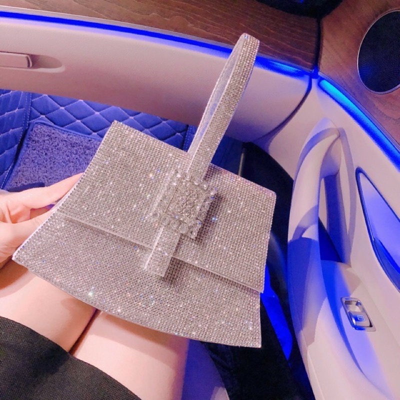 Thanh lý túi xách đính đá dự tiệc sang chảnh ( toàn bộ là ảnh thật shop chụp )
