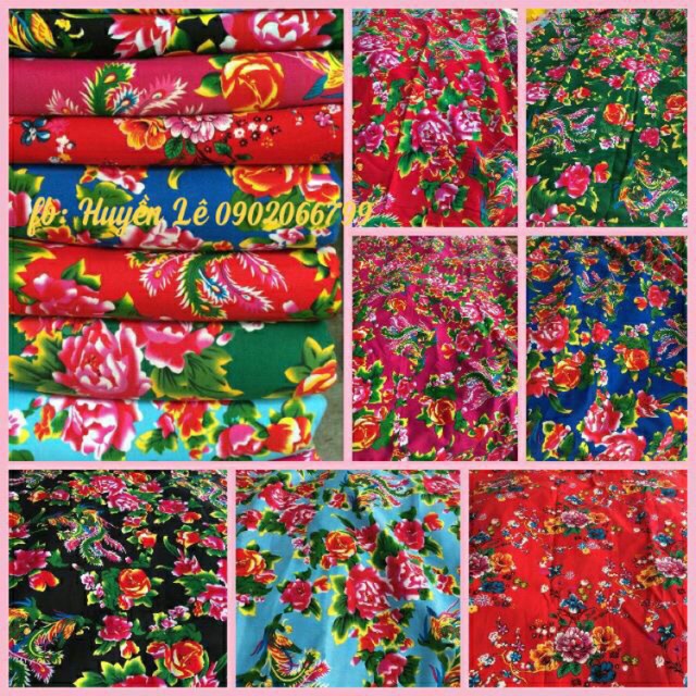 Shop vải Mộc vintage