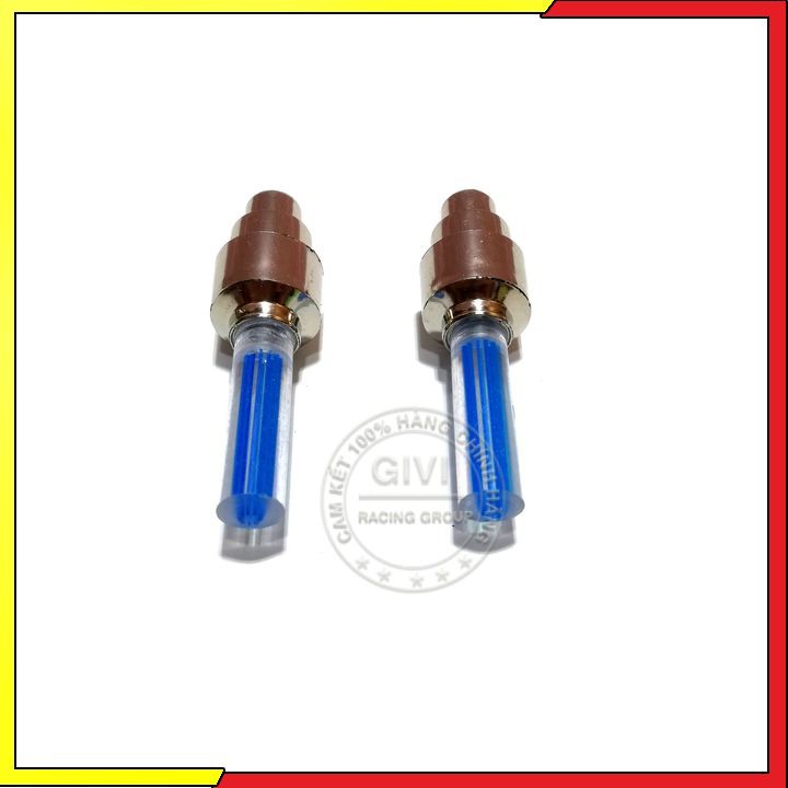 Đèn Led Chụp Van Xe Hình Trụ Cho Xe Máy, Xe Đạp