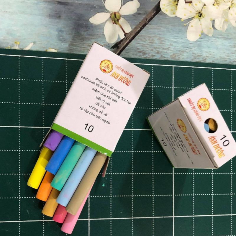 Phấn canxi Ánh Dương không bụi