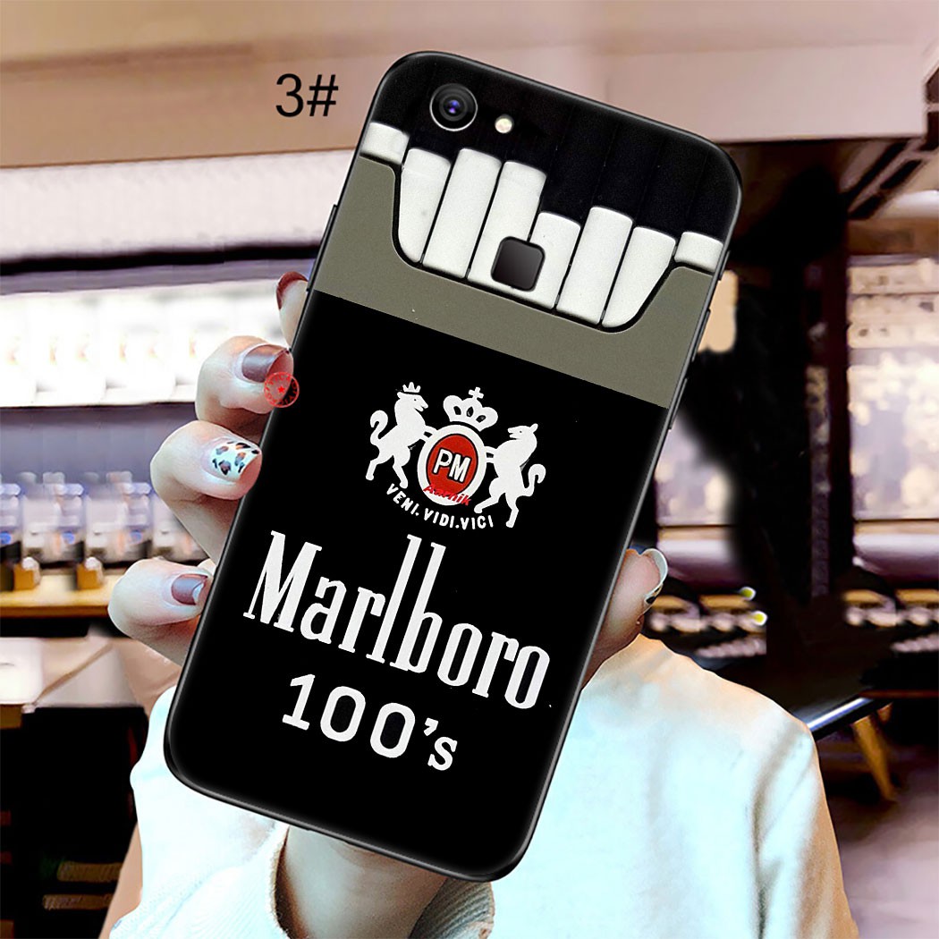 Ốp Điện Thoại Họa Tiết Marlboro Cho Vivo Y70 Y71 Y81 Y81S Y91 Y91C Y93 Y95 Y20I Y20S V20 Pro Se 131sa