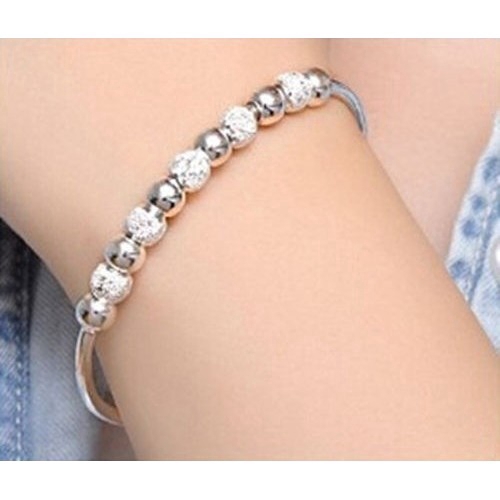 [COD] Fashion Filled 11 Beads Bracelet Bangle Women Jewellery